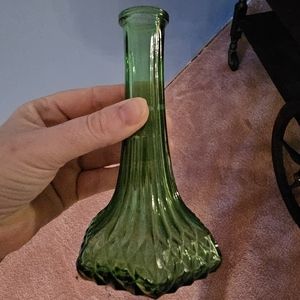 Depression Era small green glass vase